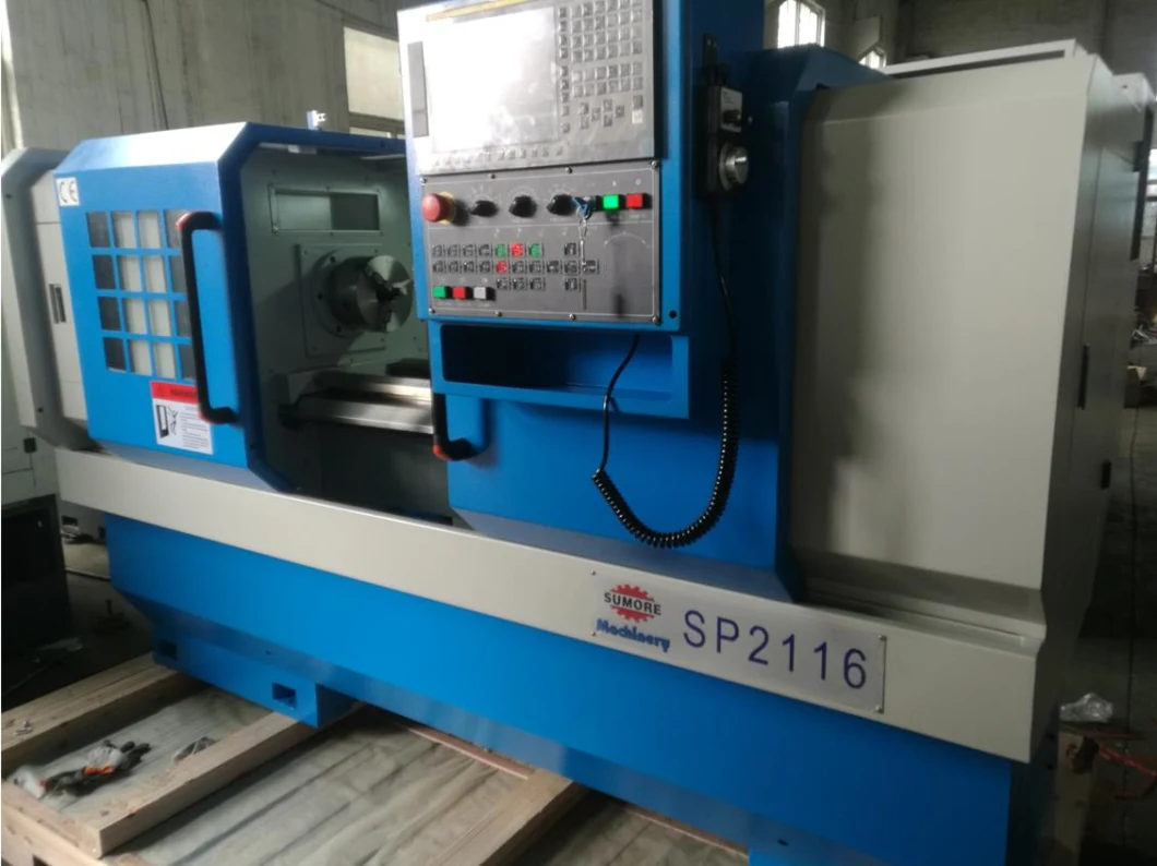 GSK/Fanuc/Siemens/Mitsubishi Automatic Horizontal CNC Lathe Frame Ck6136 Ck6140 Ck6150 Metal Torno Price with Electric hydraulic 6/8 Station Tool Turret Lathe