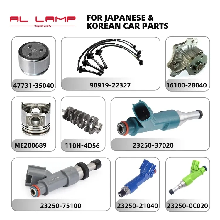 Al Lamp China Wholesale Price Auto Spare Parts for Japanese Car Toyota Nissan Mazda Mitsubishi Honda Infiniti Suzuki Camry Cr-V Hilux Yaris Avensis